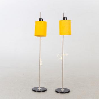 GOLVLAMPOR, ett par, 1970-tal.