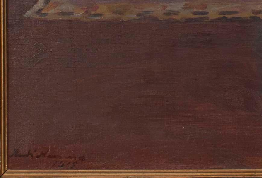 RUDI HAMMER, olja på duk, sign. och dat. 1915.