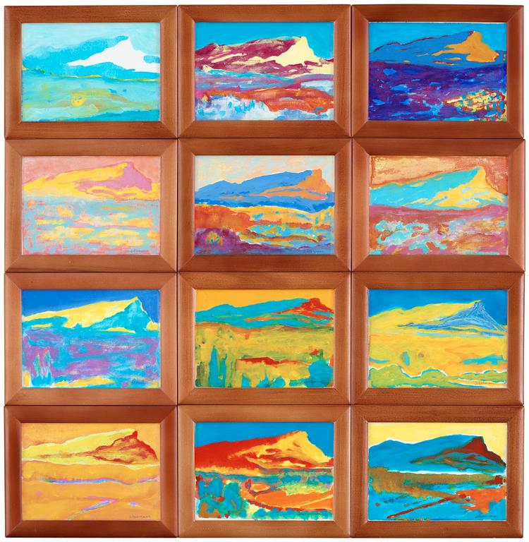 Björn Wessman, "Vue Mont st Victorie".