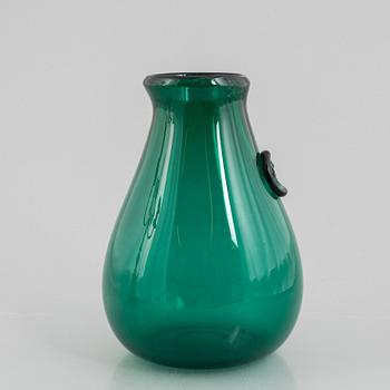 Erik Höglund, vase, glass, Boda, 1957.