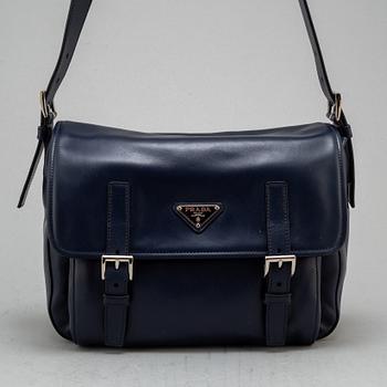 PRADA "Pattina Messenger bag Tessuto/Vela Baltico".