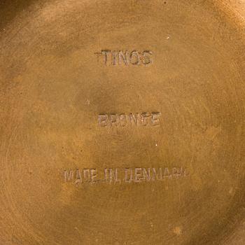 A bowl by Timos Bronce Denmark from the latter half of the 20th century.