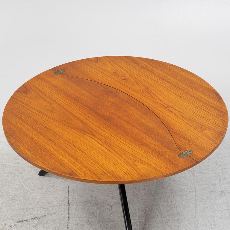 A teak-veneered coffee table, 1950's/60's.