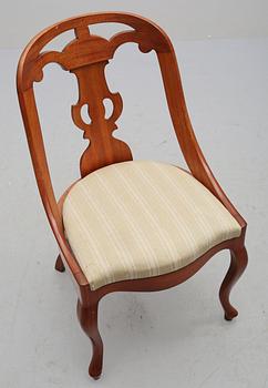 STOLAR, ett par, s k Göteborgsstolar, 1900-tal.