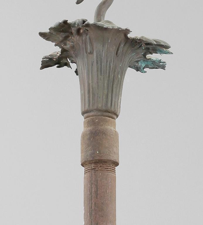 LJUSKRONA, 1800-tal. Höjd ca 160 cm.