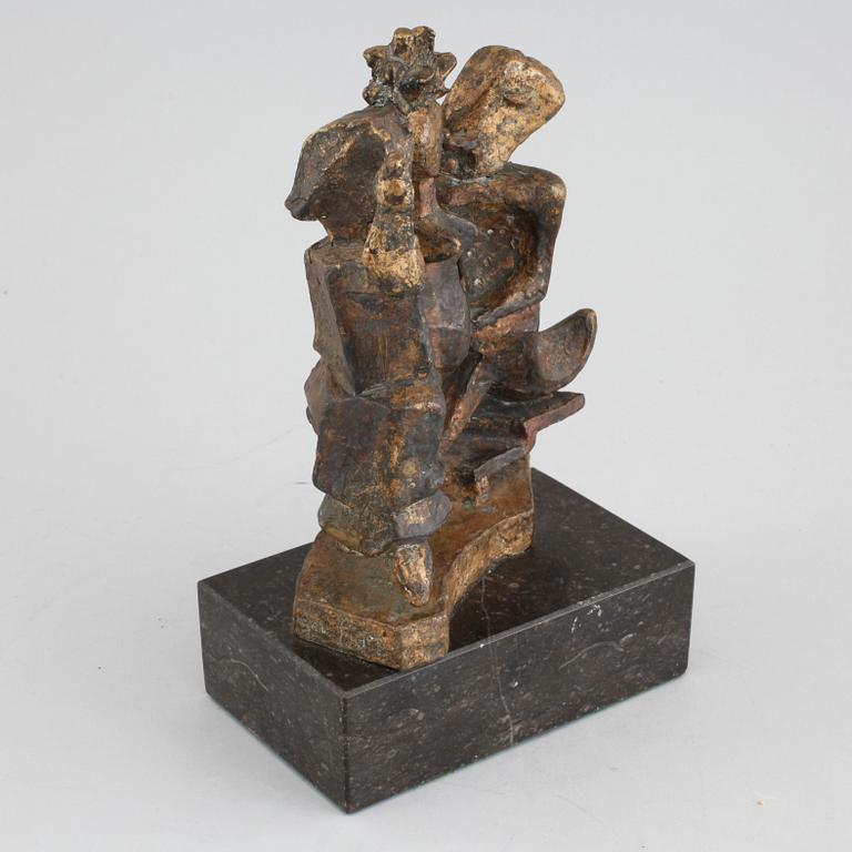 ERIC GRATE, a bronze sculpture, signed and numbered Cb 2/4.