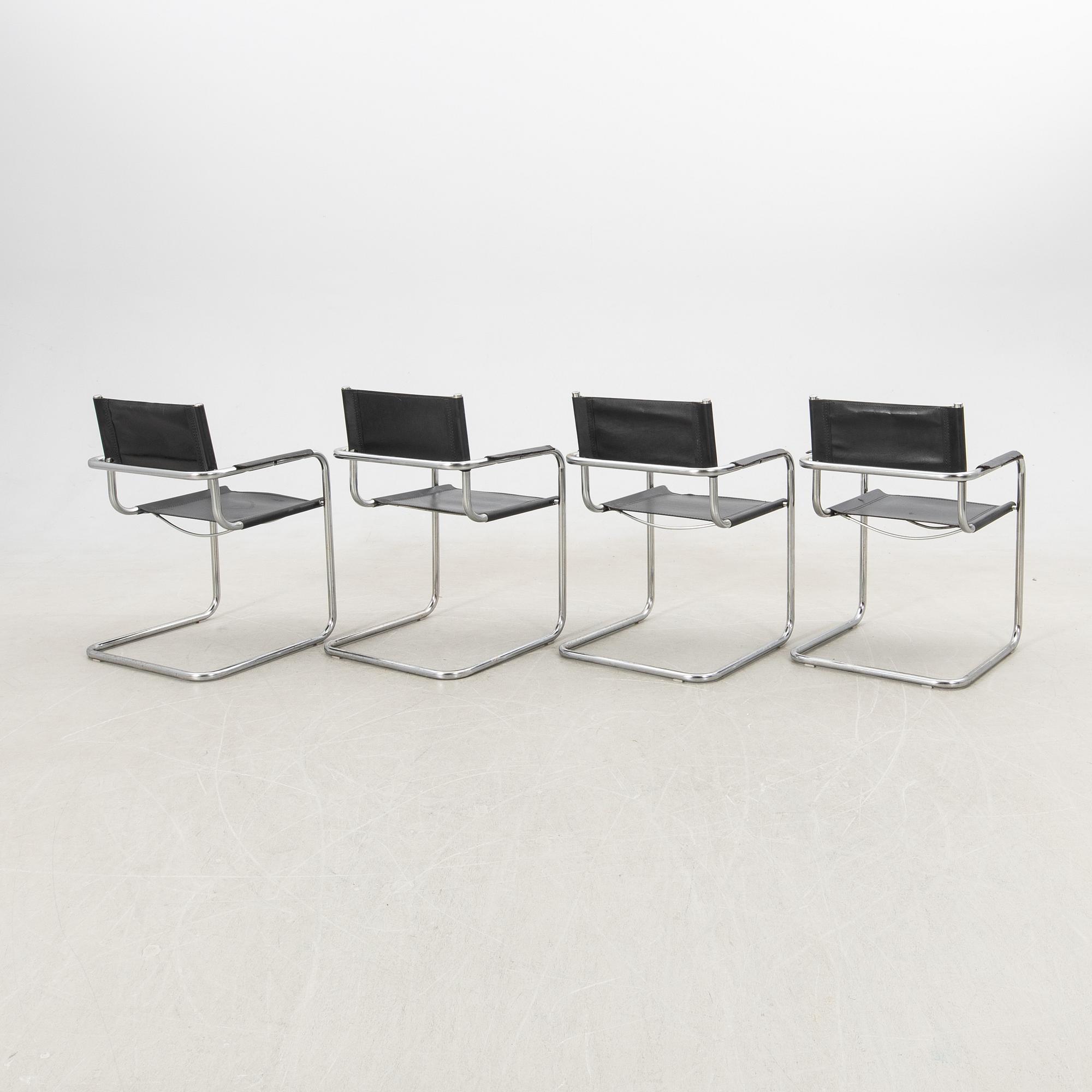 Karmstolar 4 st 1900-talets andra hälft.