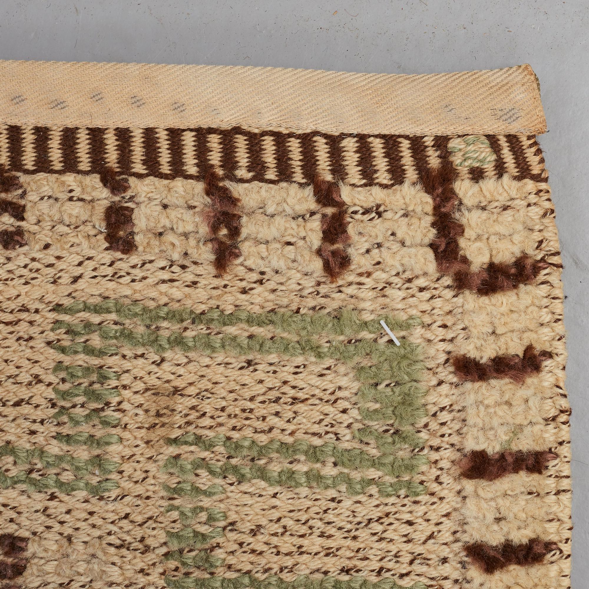 MÄRTA MÅÅS-FJETTERSTRÖM, MATTA, "Ursula", reliefflossa, ca 214,5 x 165 cm, signerad AB MMF.