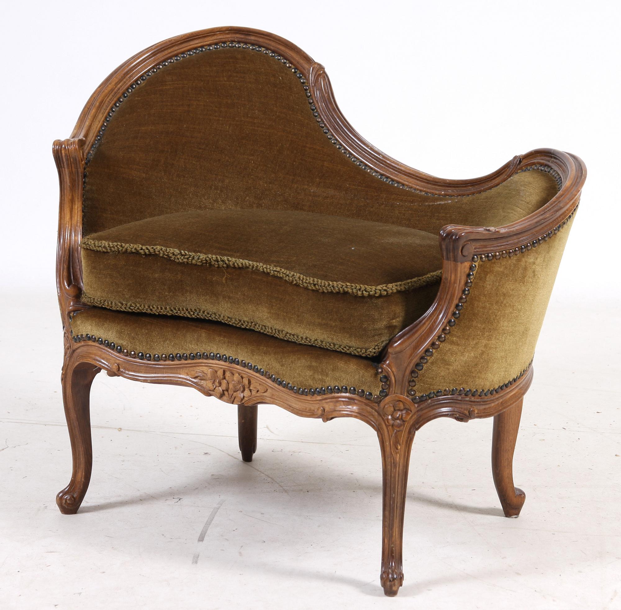 KANAPÉ, nyrokokostil, 1900-tal.