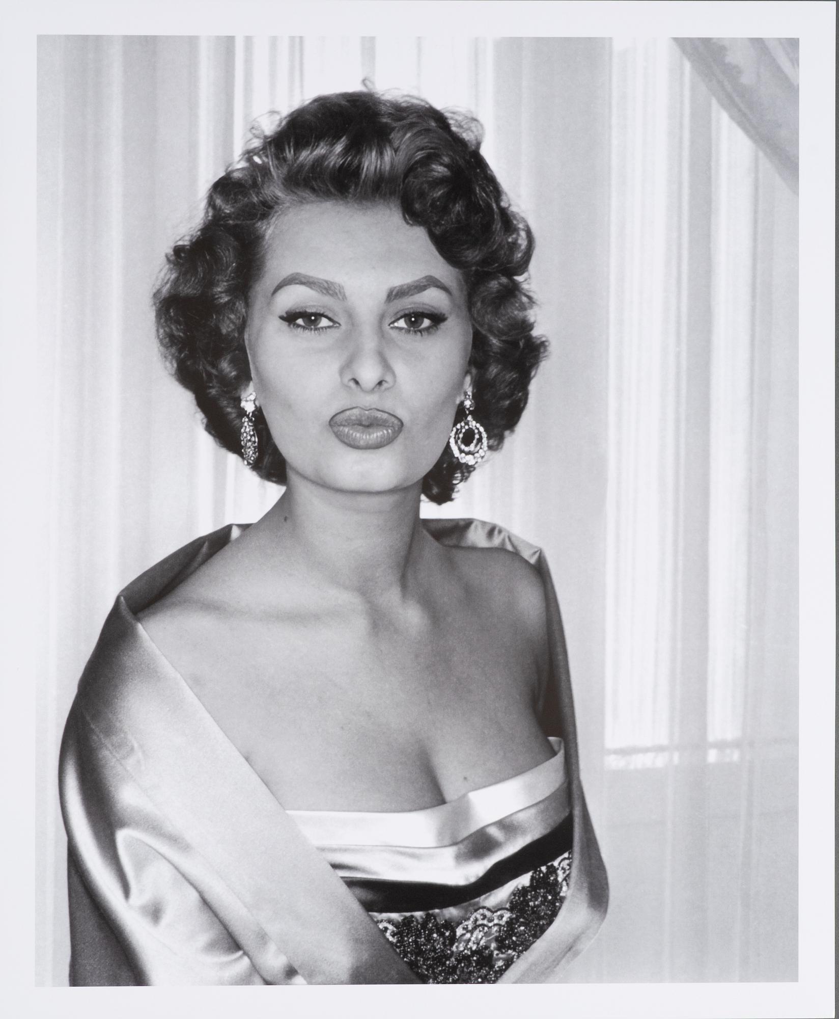 Per-Olow Anderson, "Sophia Loren photographed in Rome 1955".
