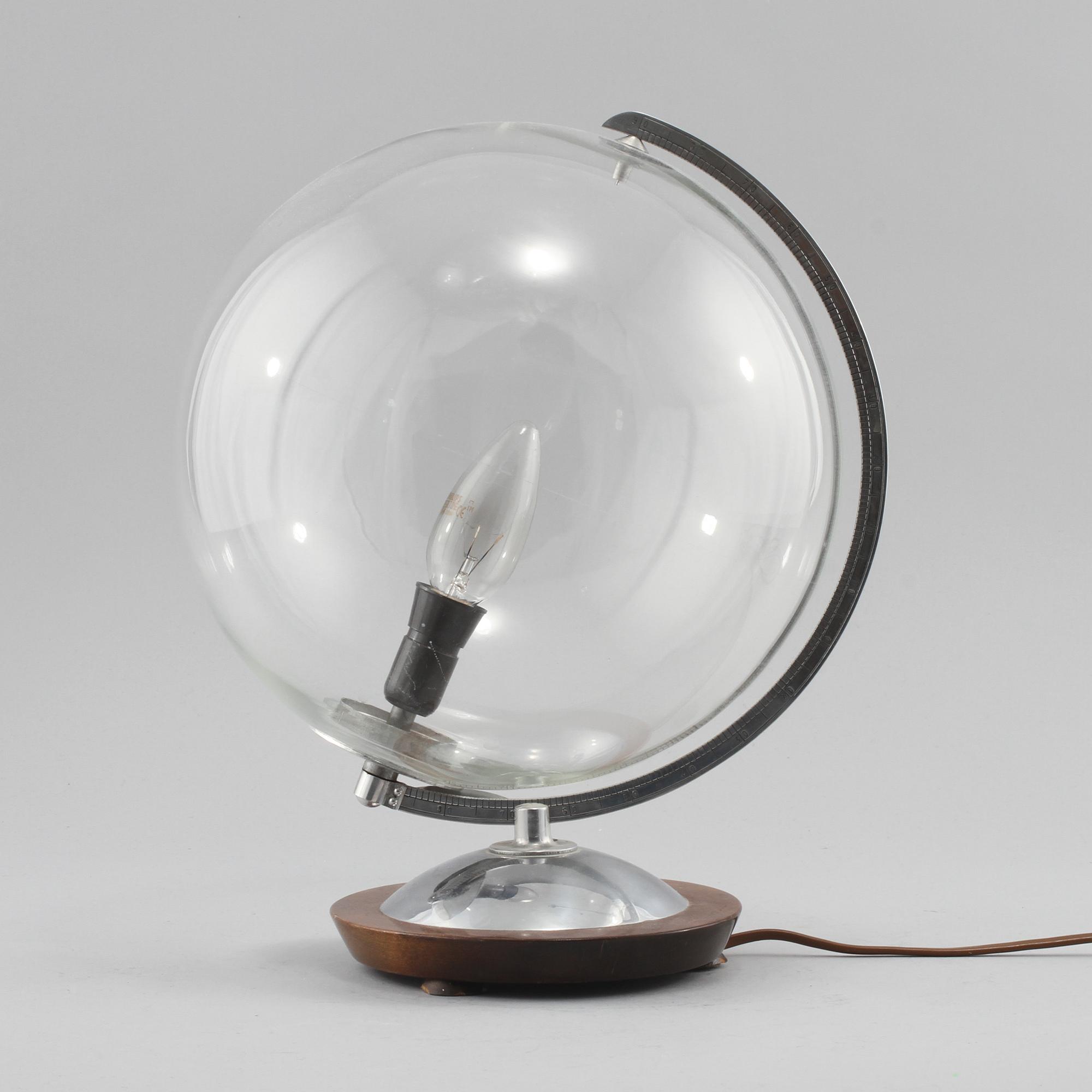 BORDSLAMPA, omkring 1900-talets mitt.
