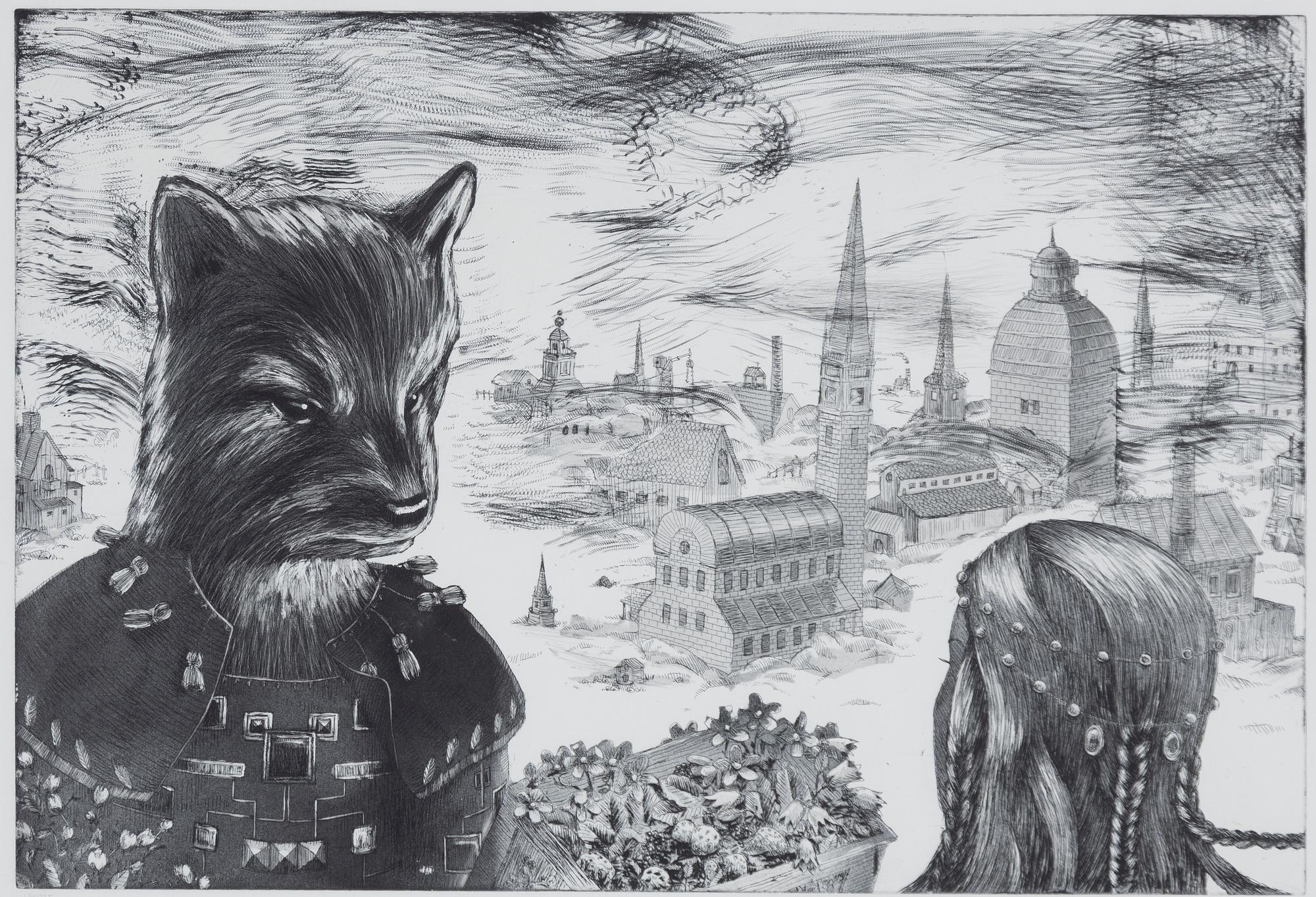 Ernst Billgren, "Vid vägens slut".