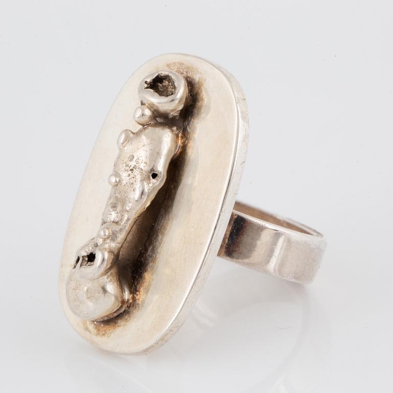 Sigurd Persson, Ring, silver.