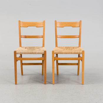 a set of 10 chairs by Gemla around the middle of the 20th century.