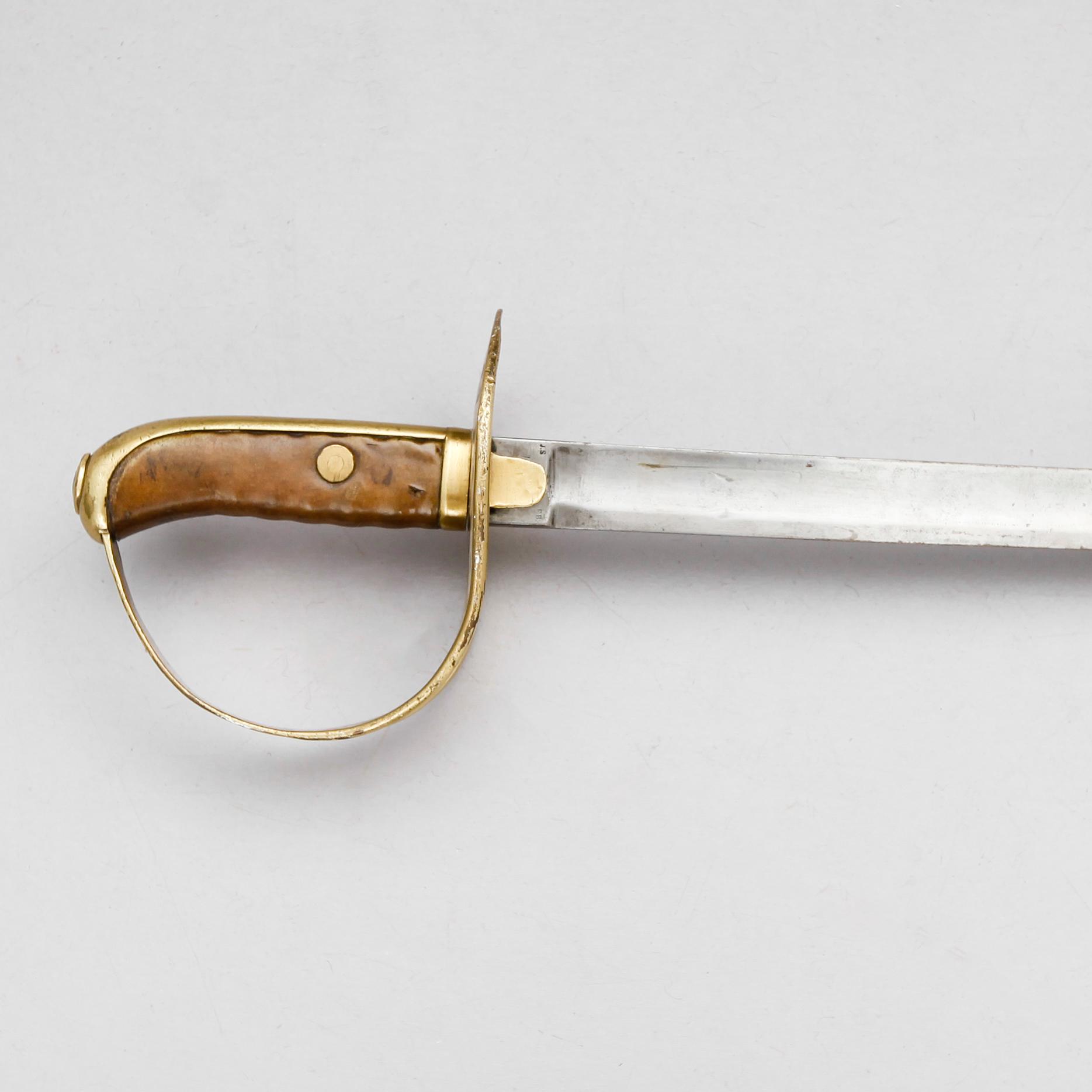 SABEL, m/1867-1893, för Kavalleriet.