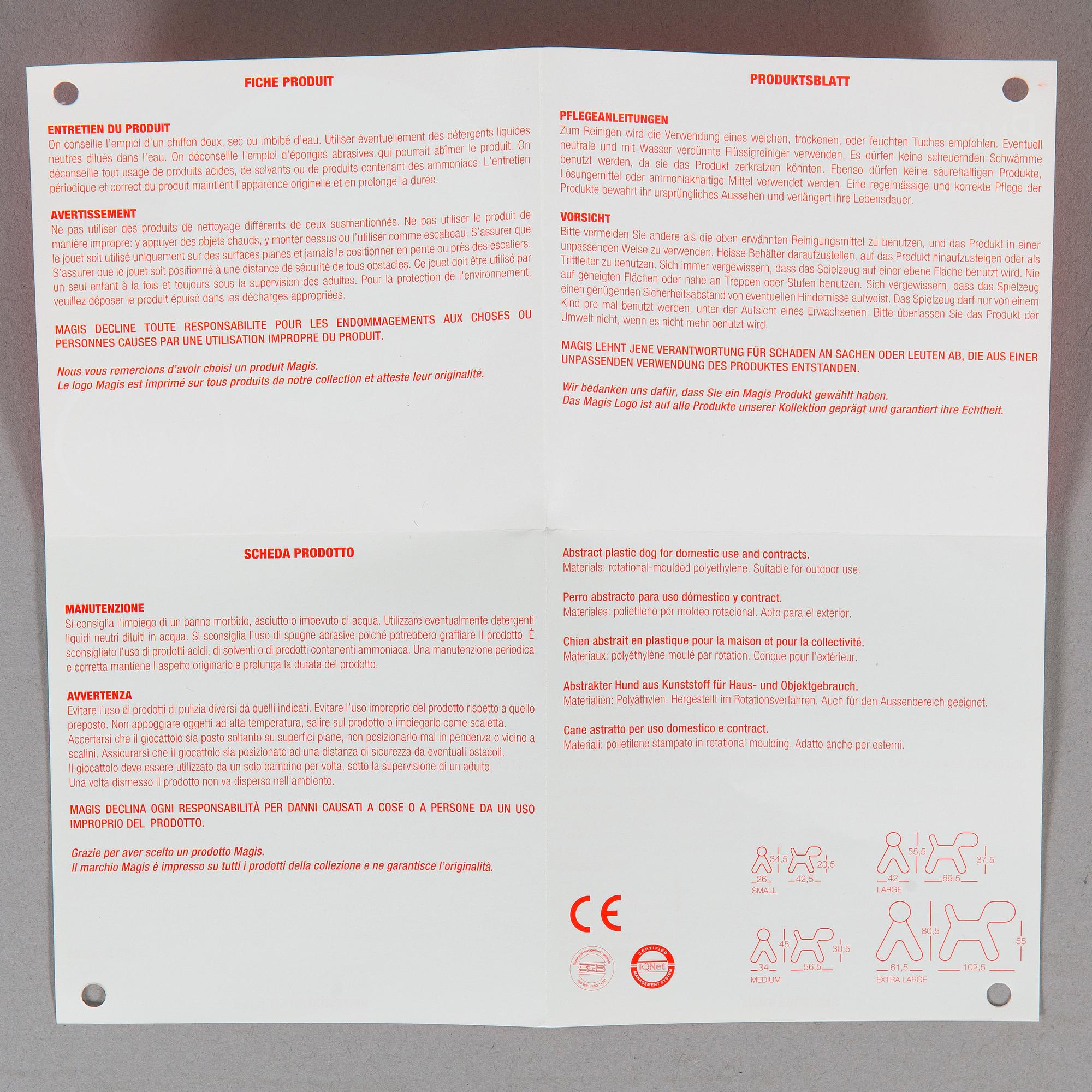 Eero Aarnio, "Puppy Dalmatian", Me Too Collection, Magis Italia, 2005.