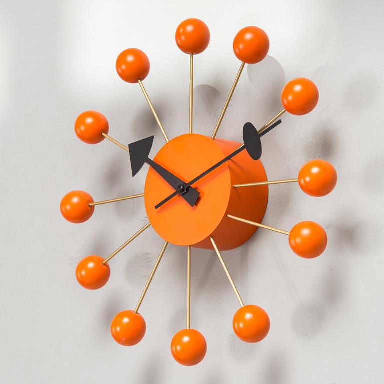 George Nelson, seinäkello, "Ball Clock", Vitra Design Museum, 2000-luku.