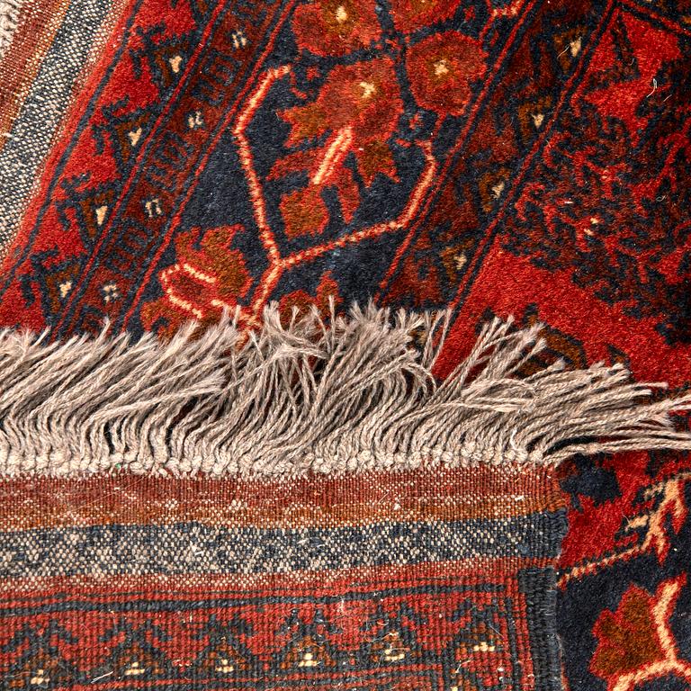 Gallery carpet, Afghan, approx. 376 x 84 cm.