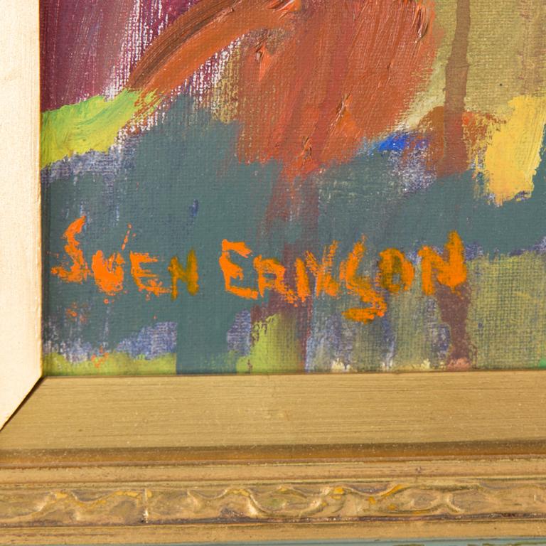 SVEN X:ET ERIXSON, oil on canvas, signed.