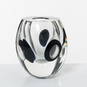Timo Sarpaneva, a 'Claritas' glass vase, Iittala, Finland.