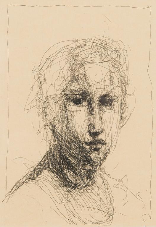 Kuutti Lavonen, etching, signed and dated 2008, numbered 4/75.