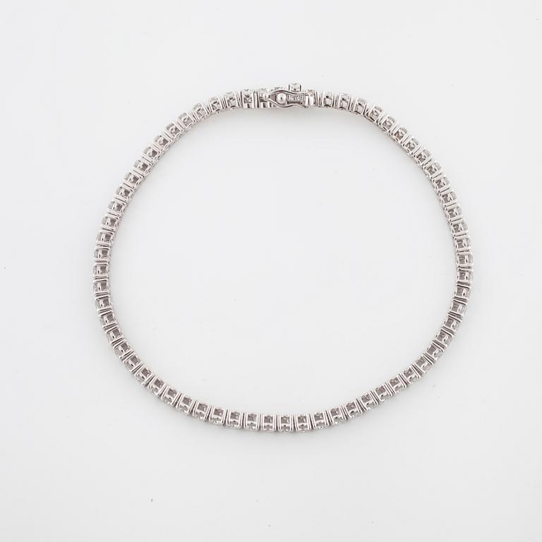 ARMBAND, med briljantslipade diamanter 3.58 ct.