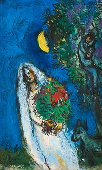 297. Marc Chagall, "La Mariée à la Lune".