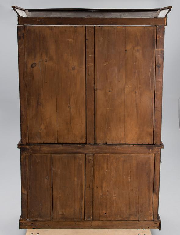 A late 19th century Russian book cabinet.