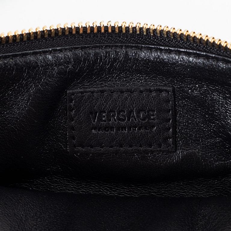 Versace, a handbag.