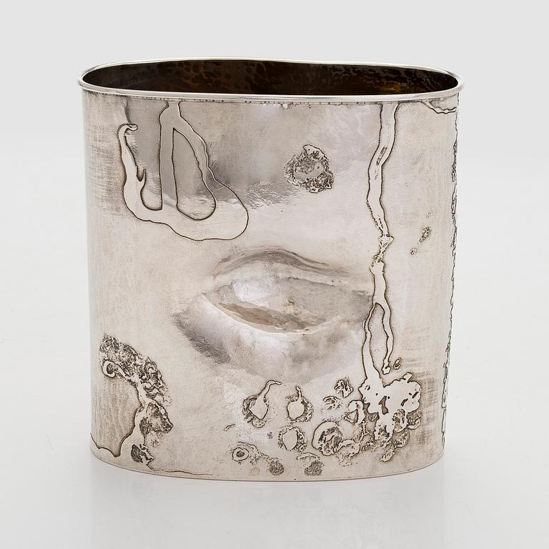 Olle Ohlsson, Vas, sterling silver, Stockholm 1978.