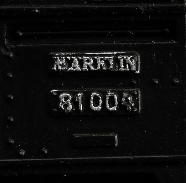 MODELLTÅGSLOK, 4 st, Märklin, Tyskland.