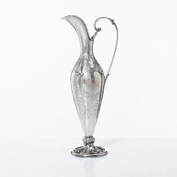 Kanna, silver, svensk importstämpel, 1900-talets första hälft.
