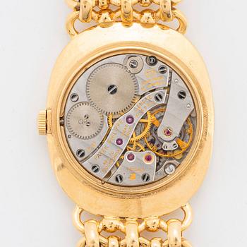 Patek Philippe, Golden Ellipse, wristwatch, 27 x 32 mm.