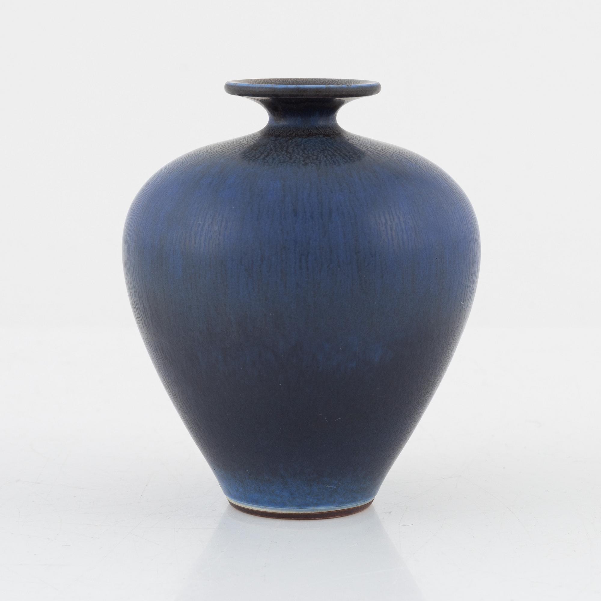 Berndt Friberg, vas, stengods, Gustavsberg studio 1964.