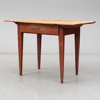 A swedish wooden table from the 19th century.