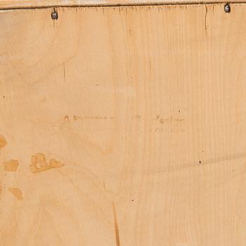 Aino Aalto, kaappi, malli 808 ja vitriini, malli 214 O.Y. Huonekalu- ja Rakennustyötehdas A.B. 1950-luvun alku.