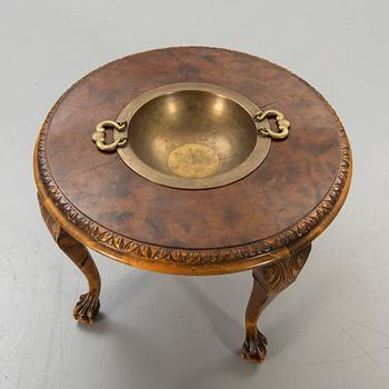 Armchairs, "Club armchair", table, first half of the 20th century.