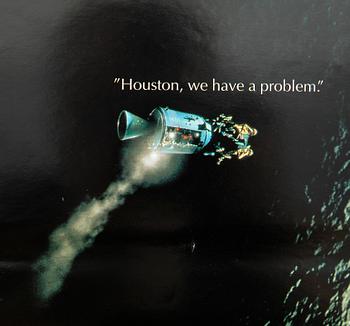 Filmaffischer 2 st. "Apollo 13" Sverige 1995.