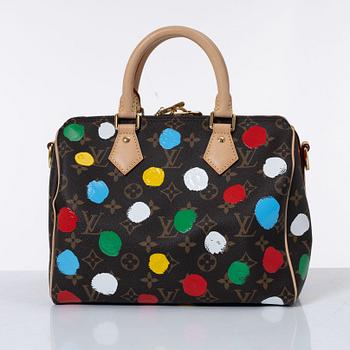 Louis Vuitton X Yayoi Kusama, Speedy 25, 2023.