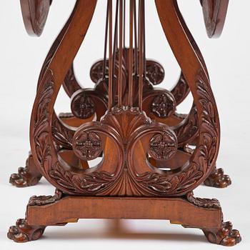 Biblioteksbord, Sverige, 1800-talets första hälft.