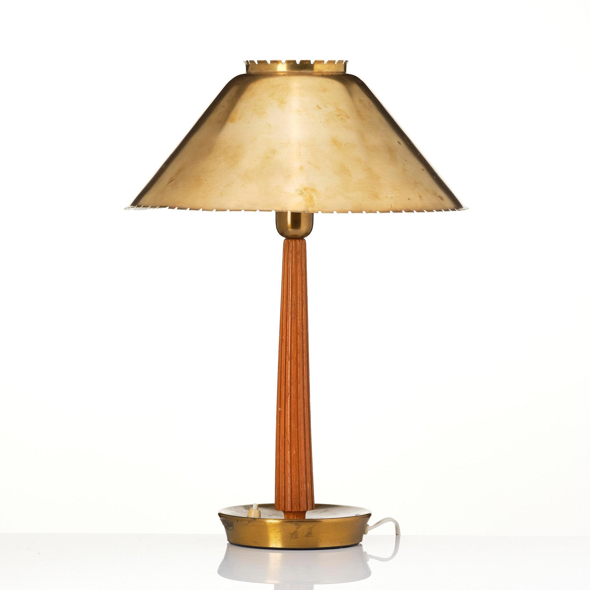 Hans Bergström, a table lamp model "E1240", Asea, Sweden, 1940s-50s.