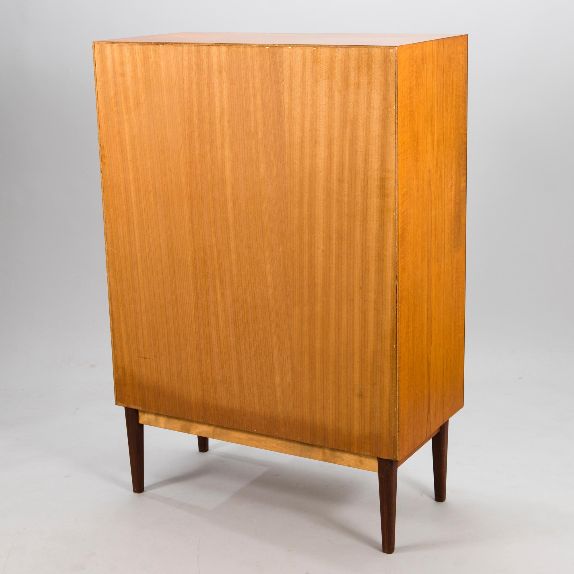 Bokskåp/VITRIN, Finland, 1960-70-tal, teak.