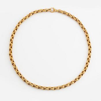 Collier 18K guld, Tännler.