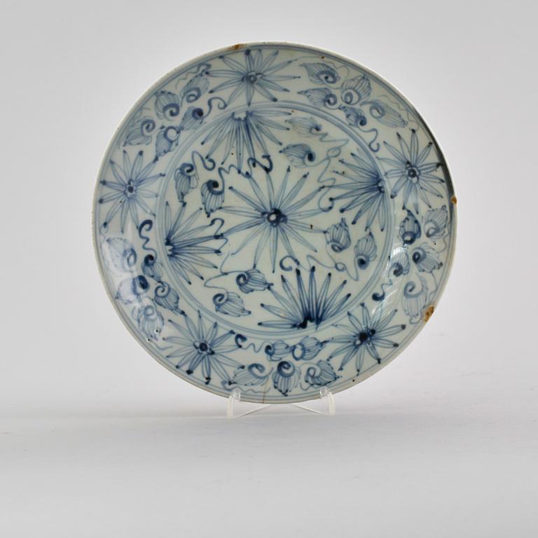 FAT, porslin, sannolikt Japan, 1800-tal.