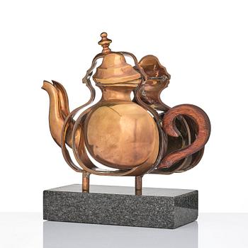 Arman (Armand Pierre Fernandez), "Tea for Two (Théière découpée)".
