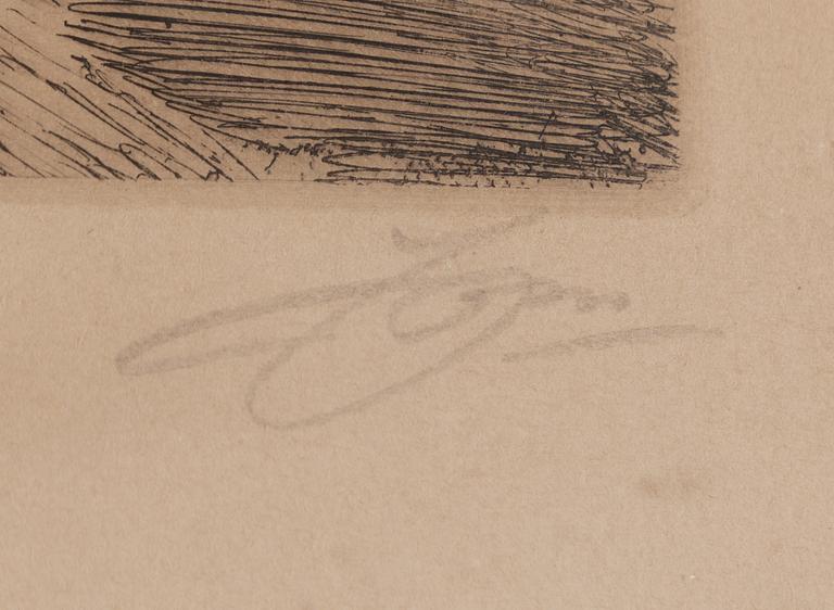 Anders Zorn, "Sappo".