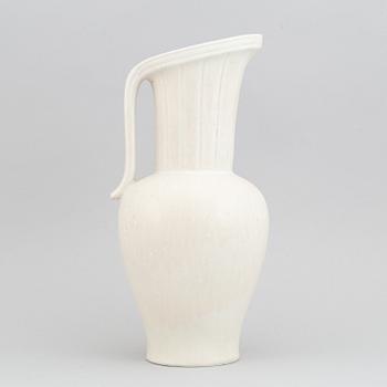 Gunnar Nylund, a stoneware ewer, Rörstrand, model "XP", Sweden ca 1948.