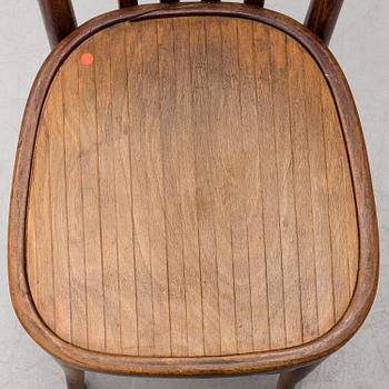 a set of four chairs, early 20th century.