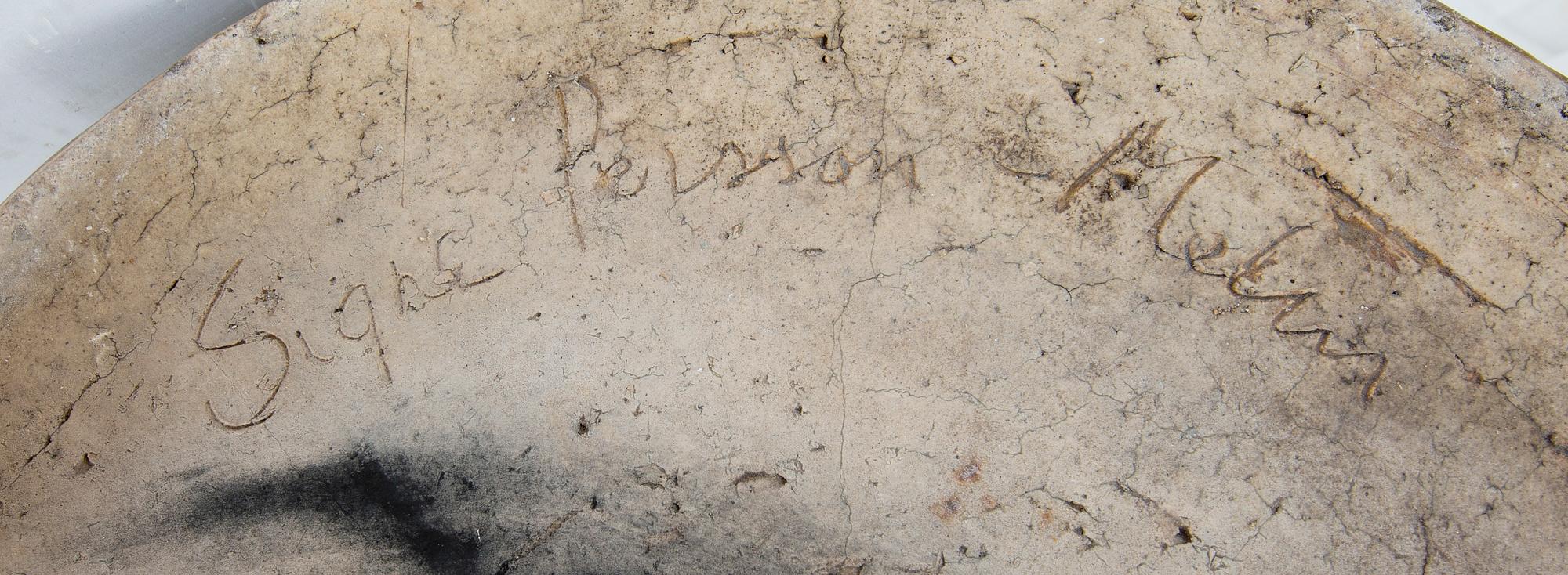 Signe Persson-Melin, a signed glazed stoneware urn.