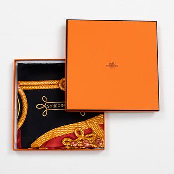HERMÈS, scarf, 'Brandebourgs'.